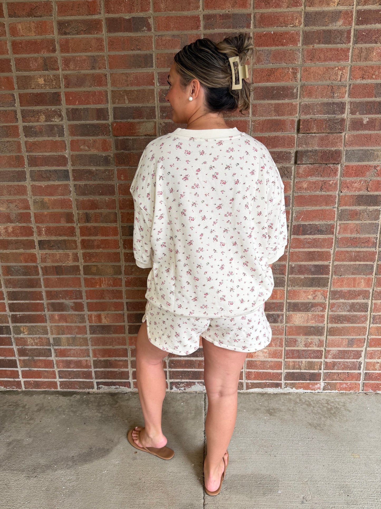 Floral Knit Top