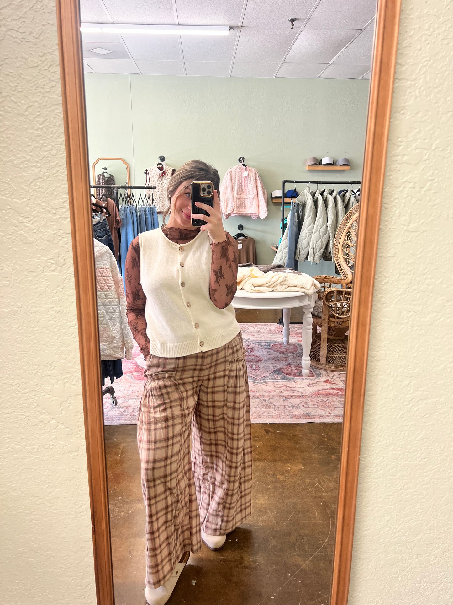 Latte Flare Pants