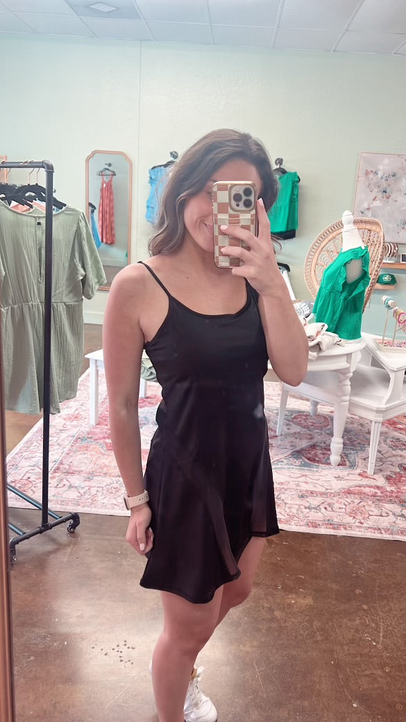 Black Tennis Dress