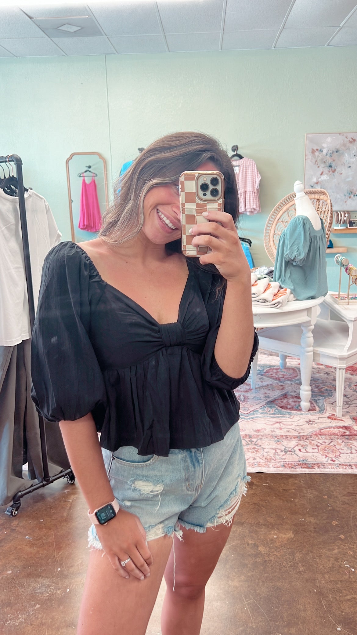 Front Knot Top