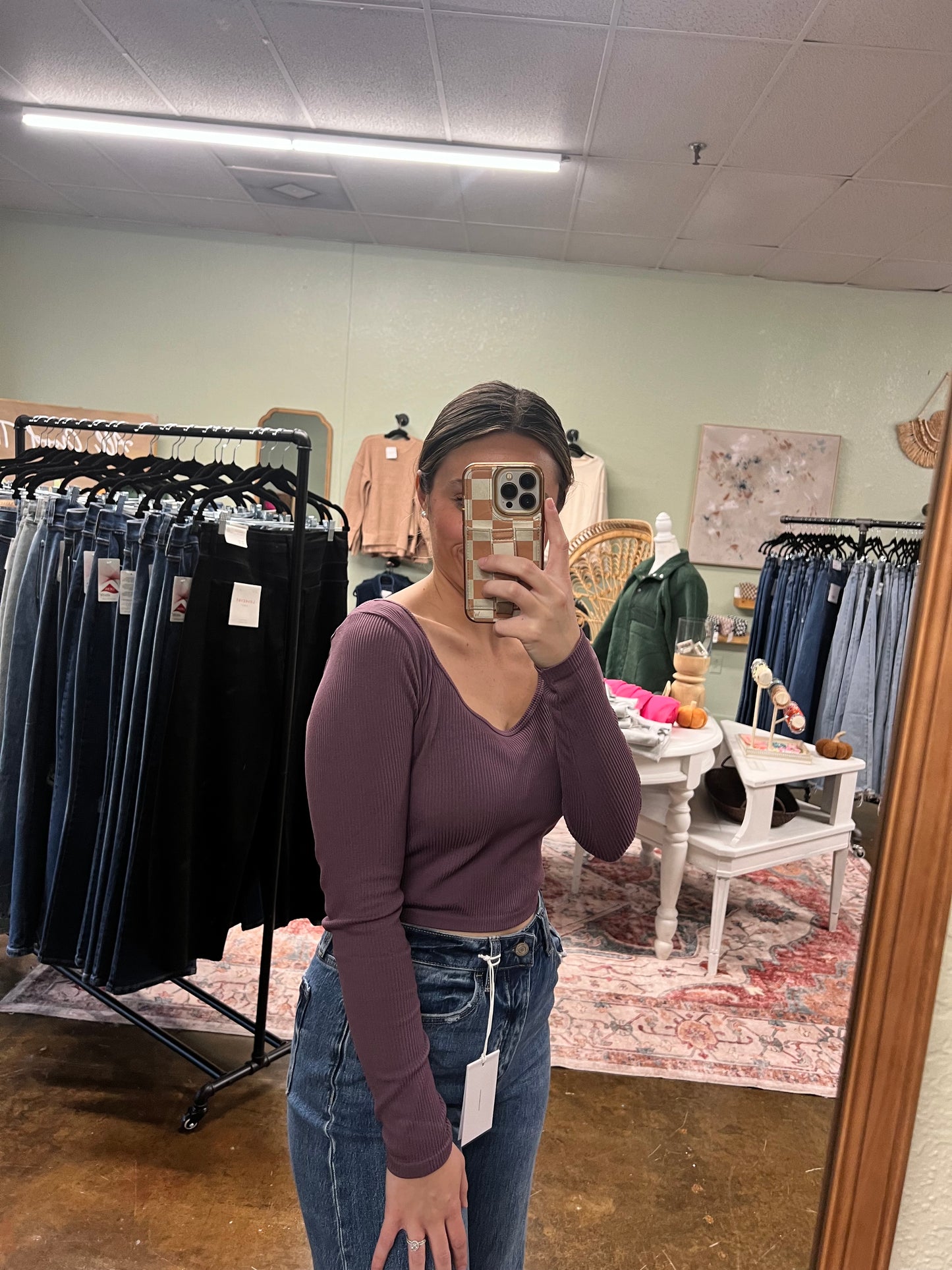 Lyla Top - Plum