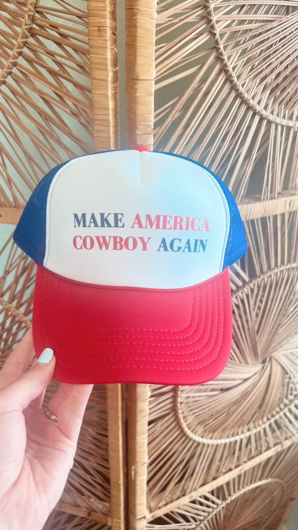 Make America Cowboy Hat