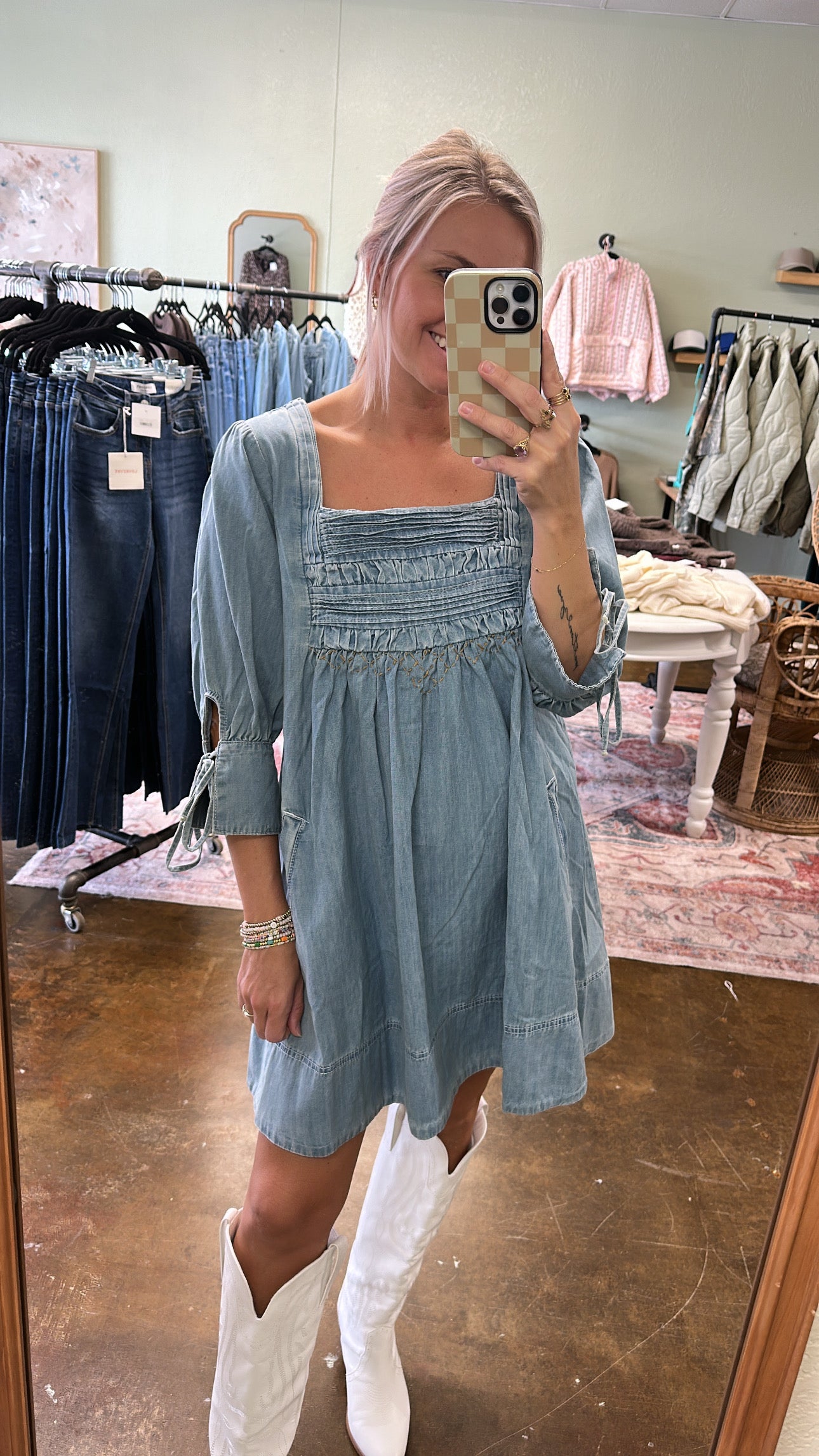 Denim Dress