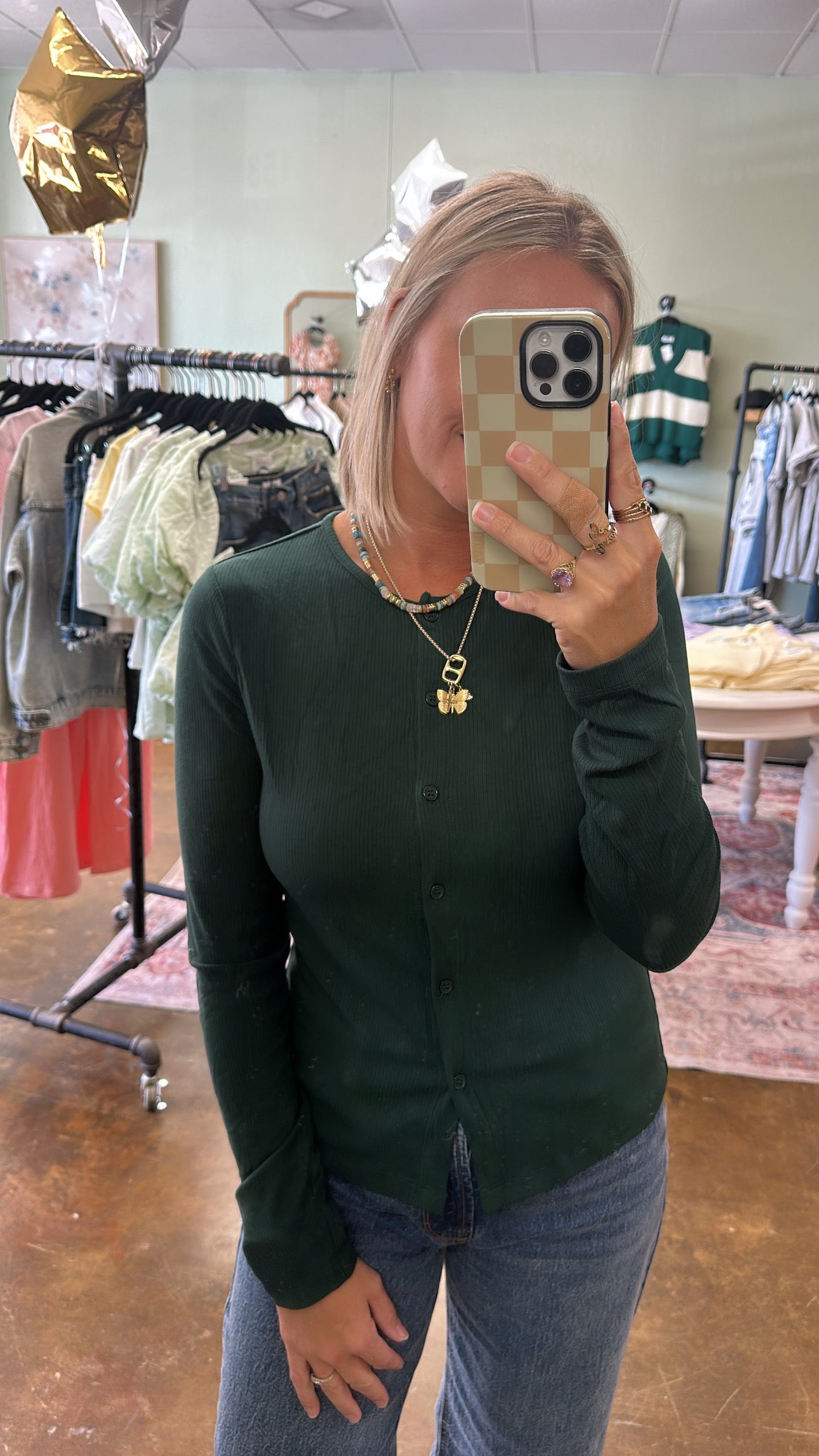 Grace Ribbed Top