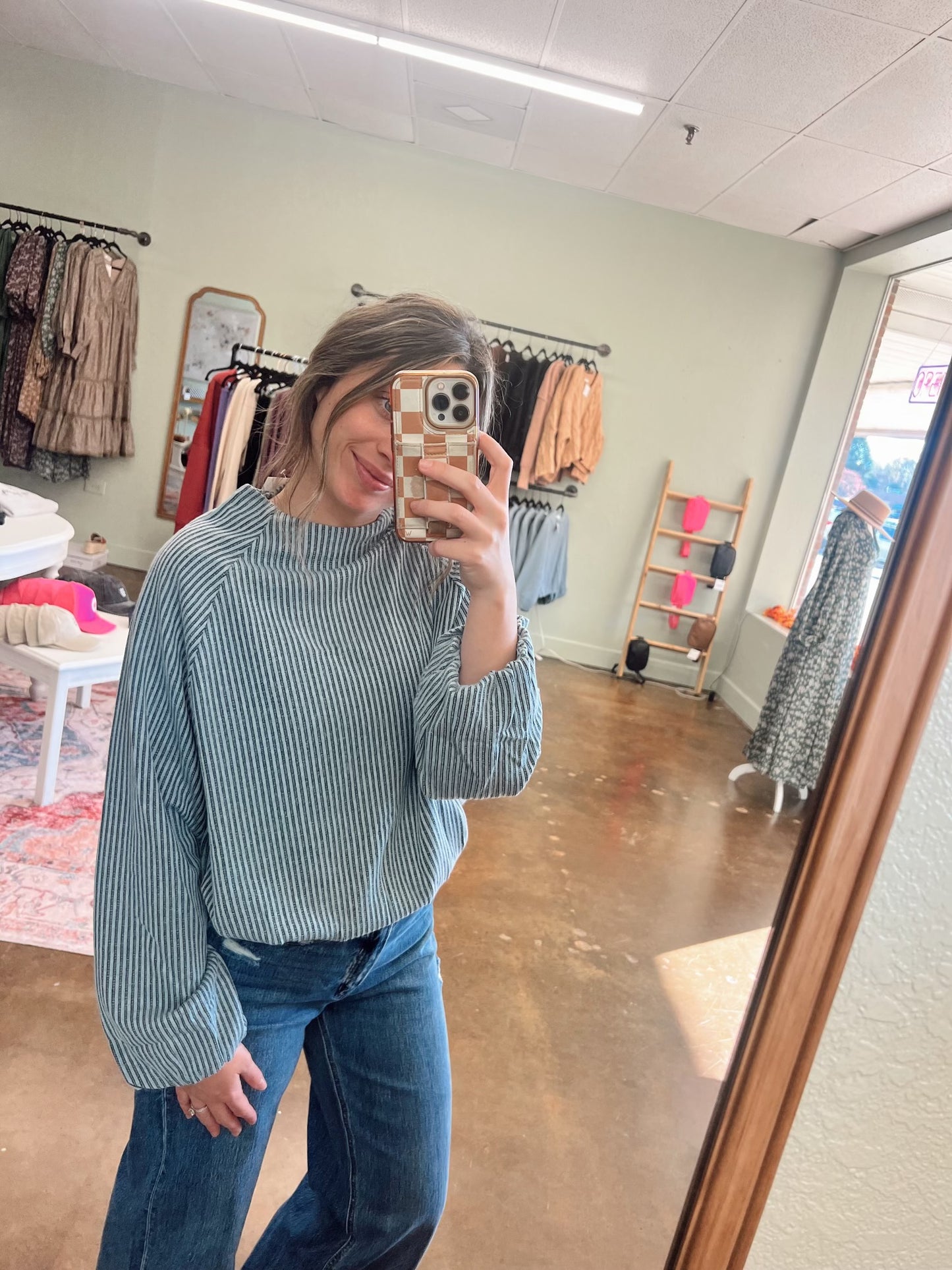 Balloon Knit Top
