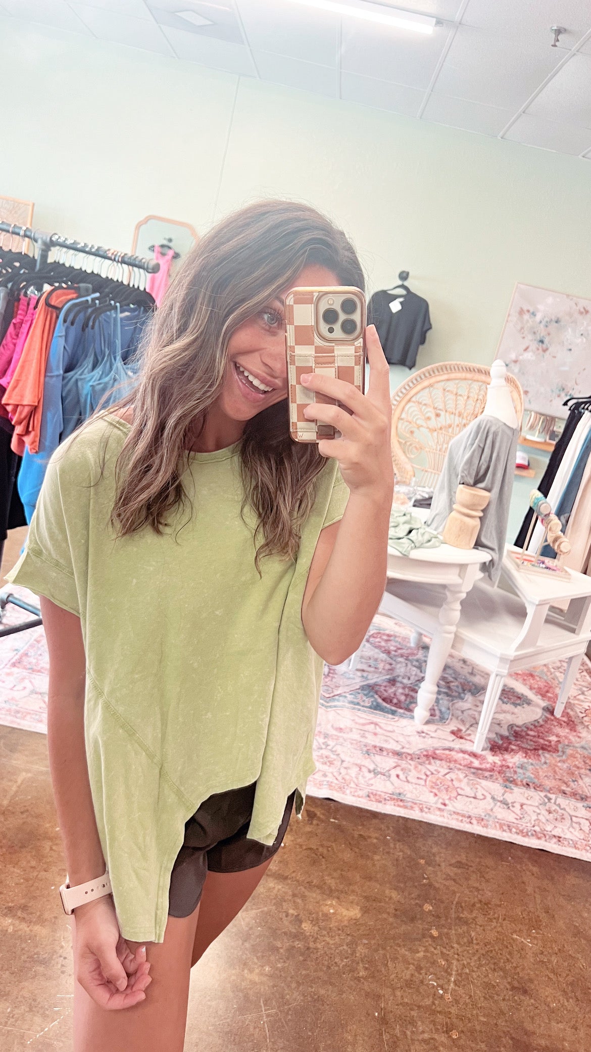 Spring Green Top