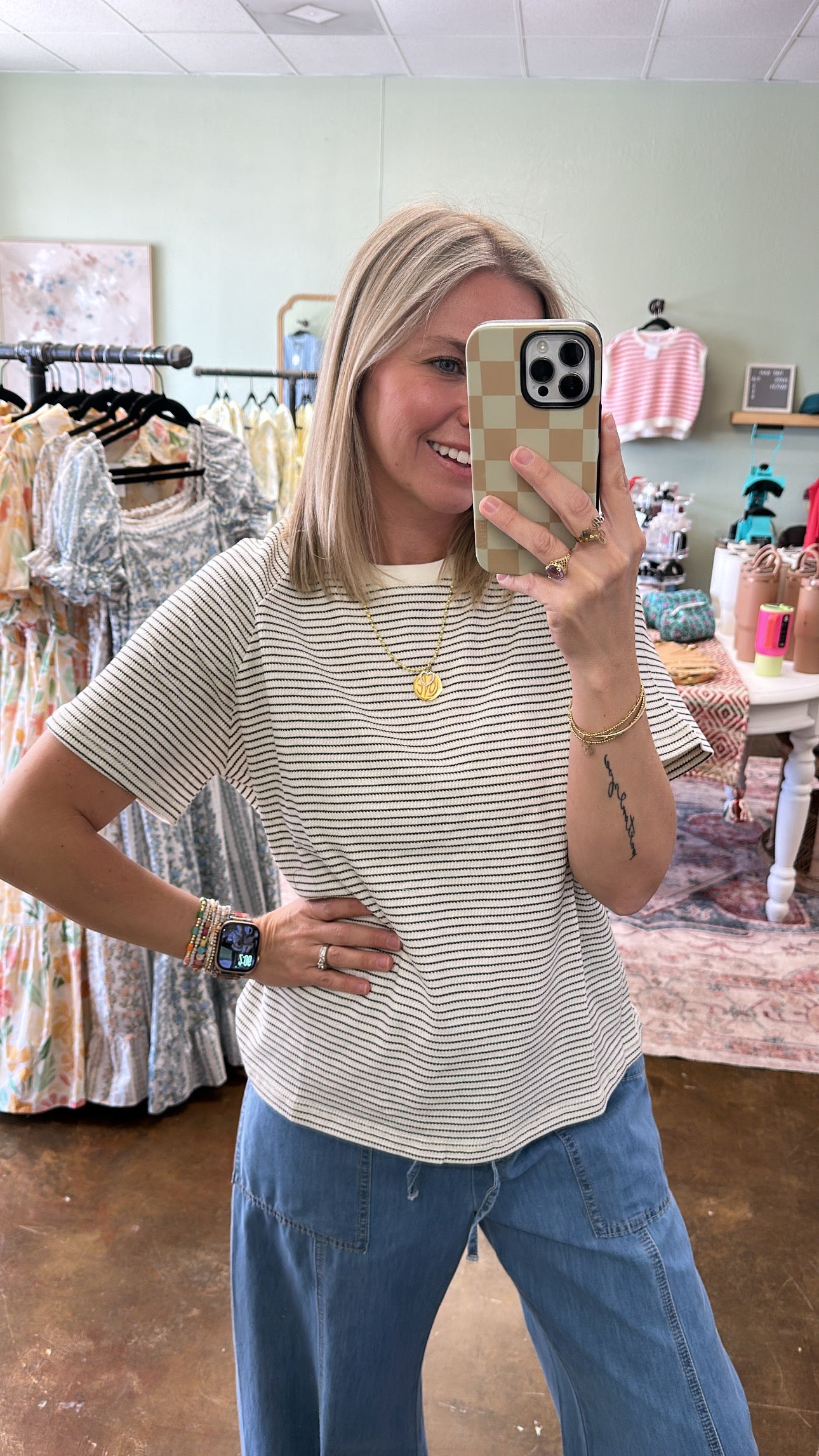Stripe Tee