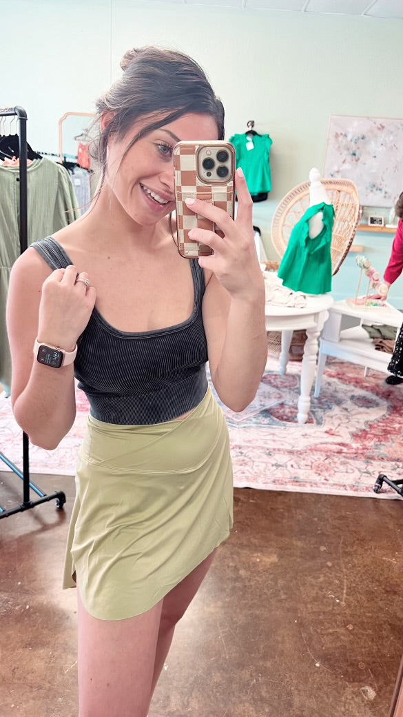 Sage Active Skirt