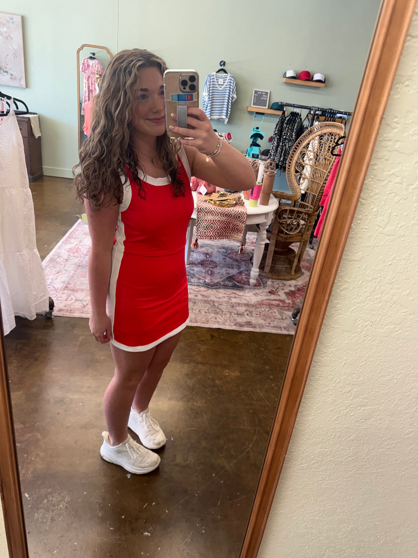Red Athletic Dress