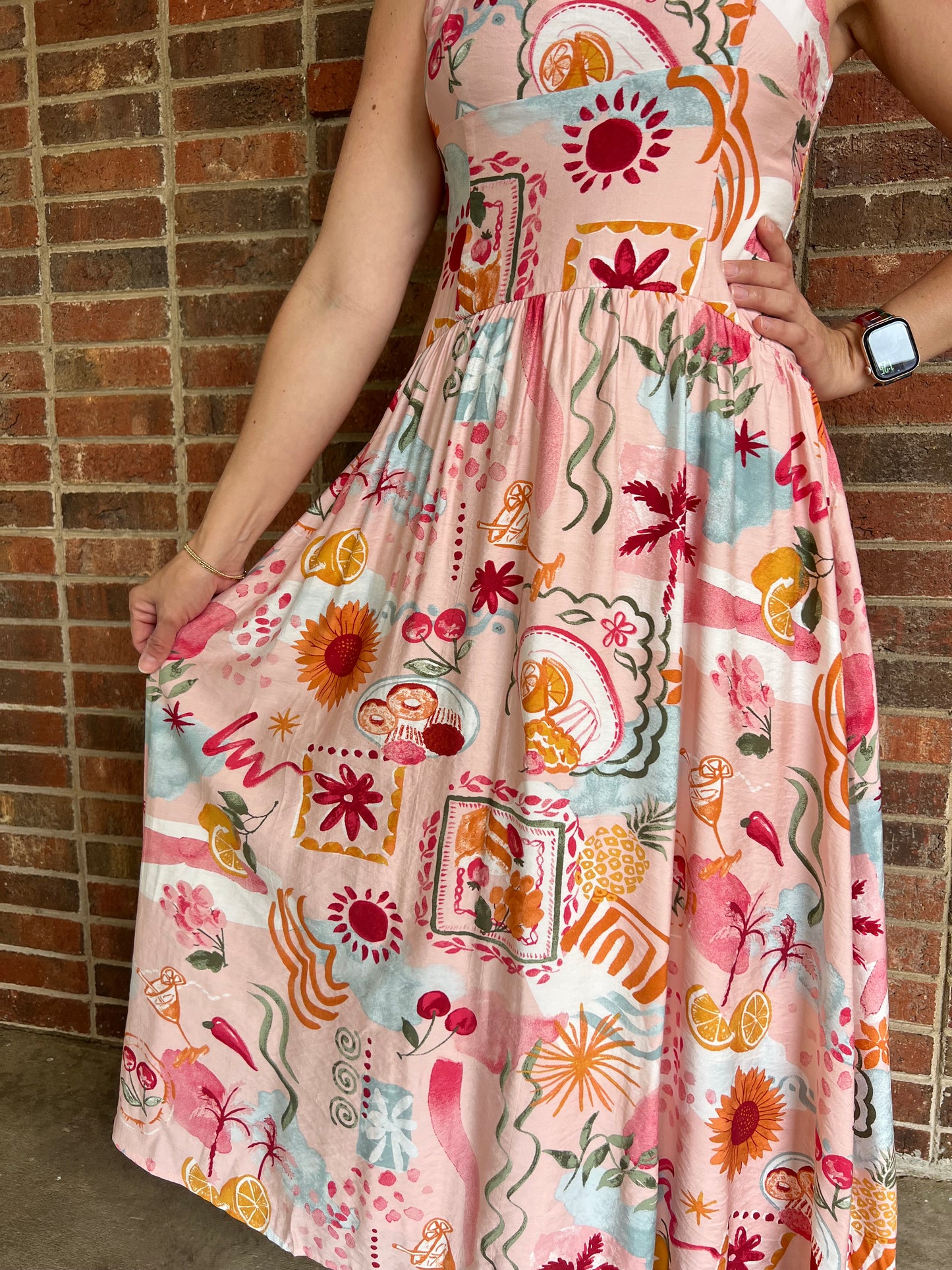 Summer Print Dress