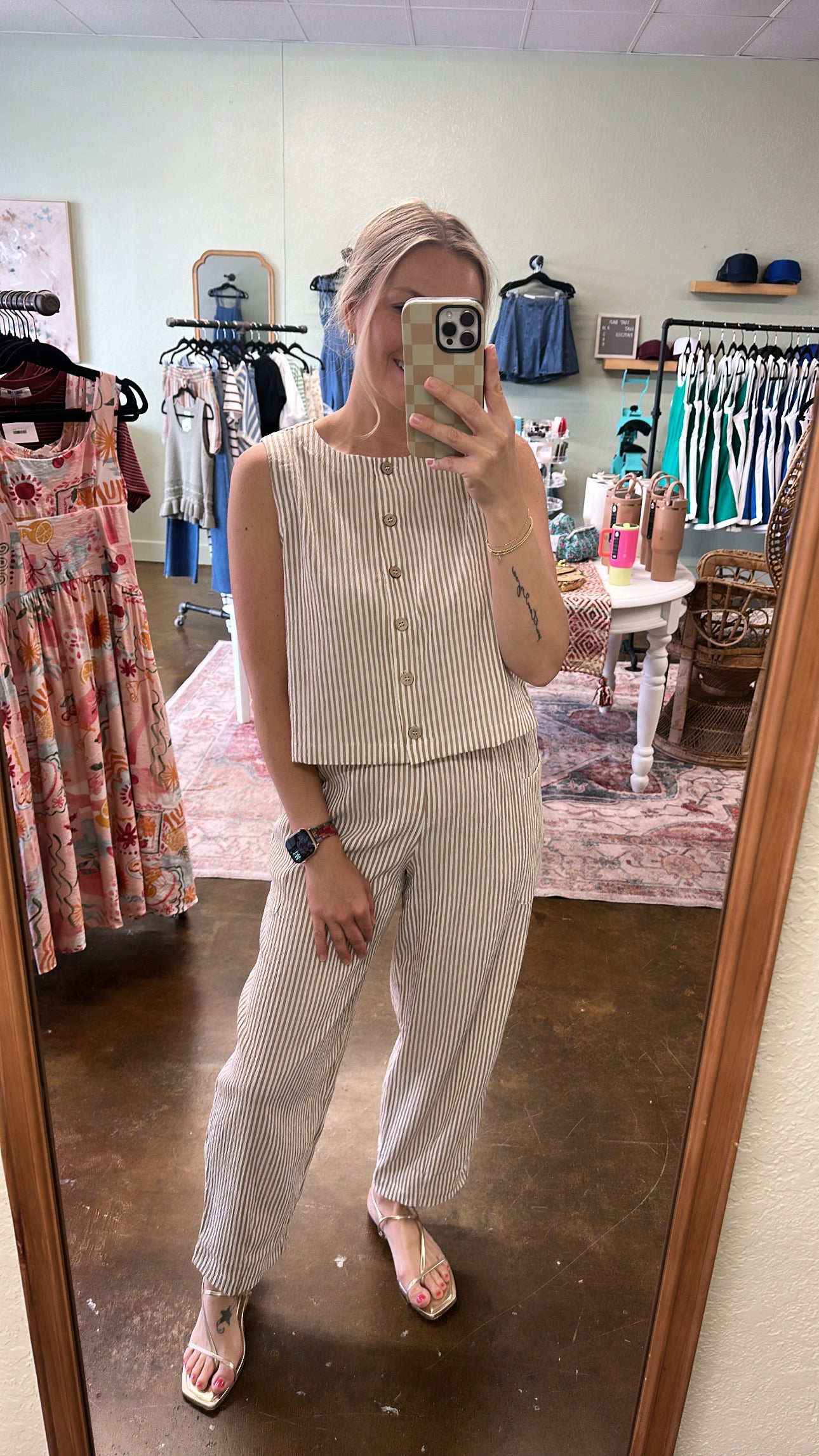 Stripe Pant