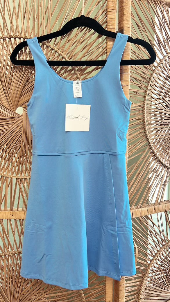 Blue Athletic Dress