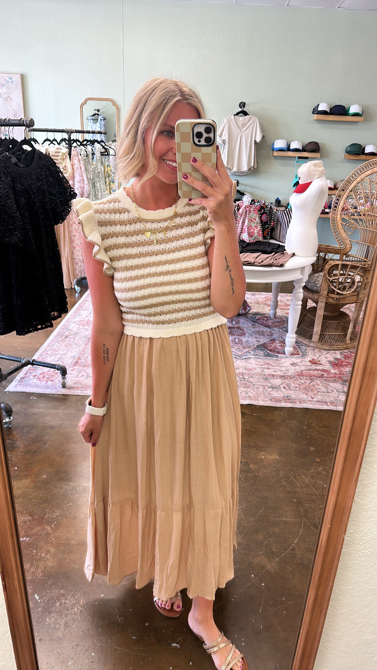 Mallie Midi Dress