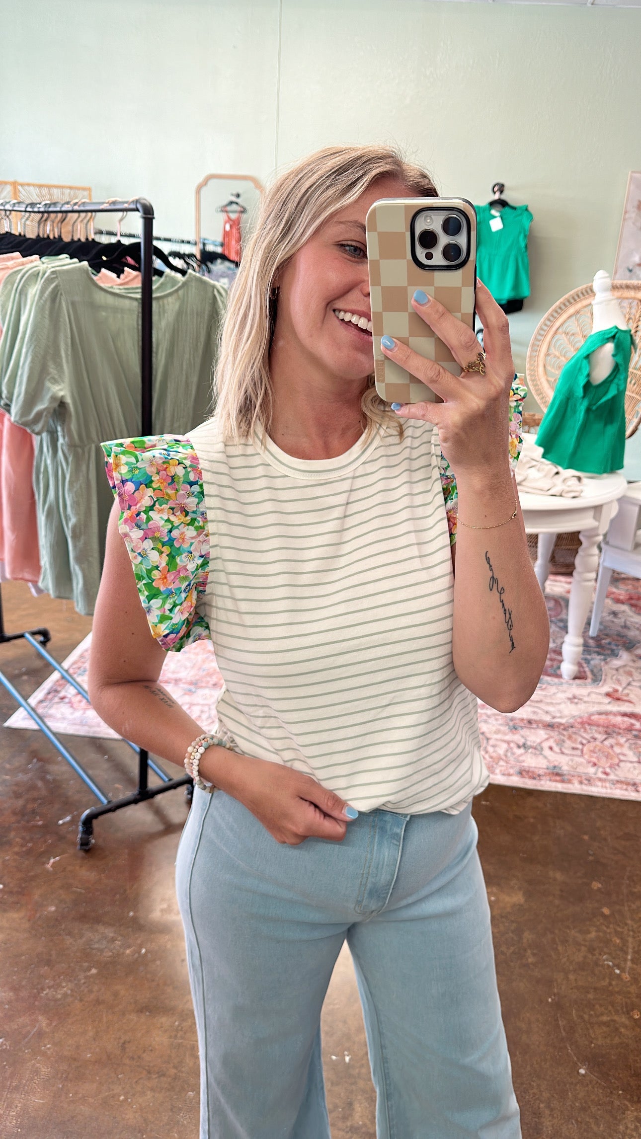 Mixed Media Top
