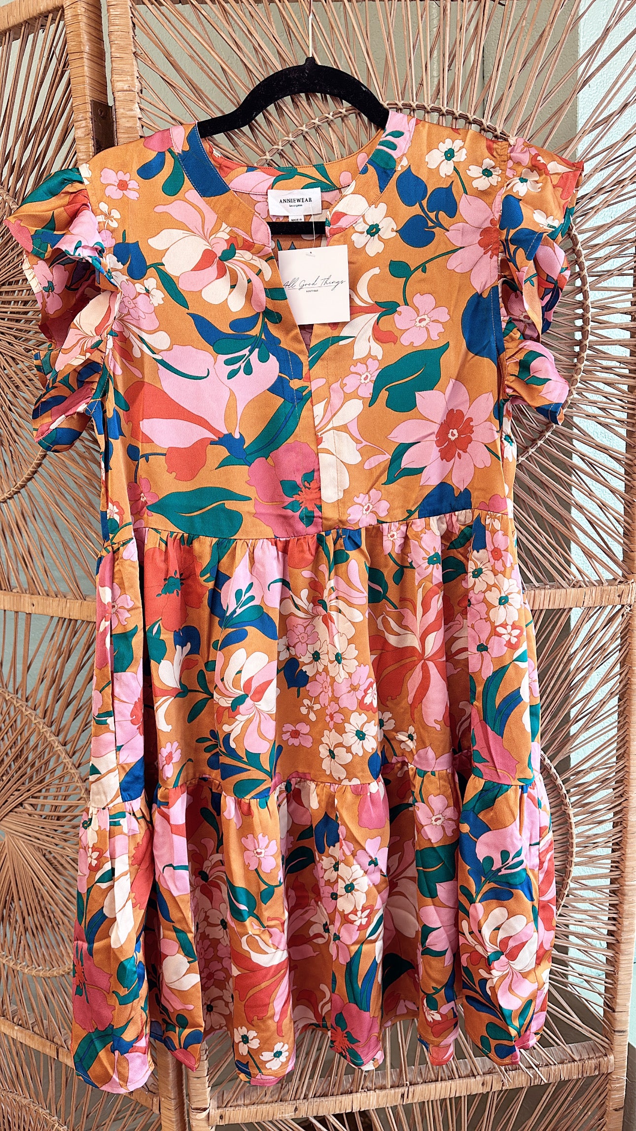 Floral Frill Dress