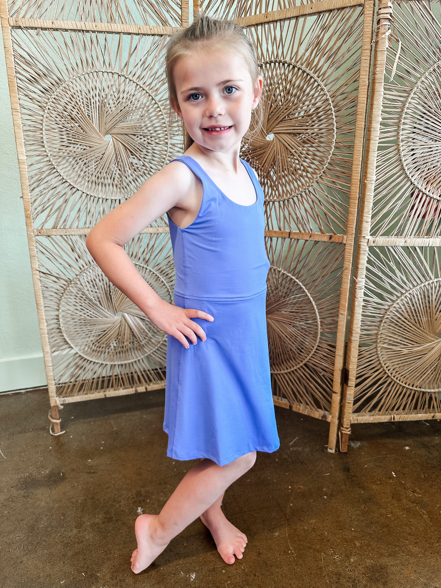 Blue Athletic Dress
