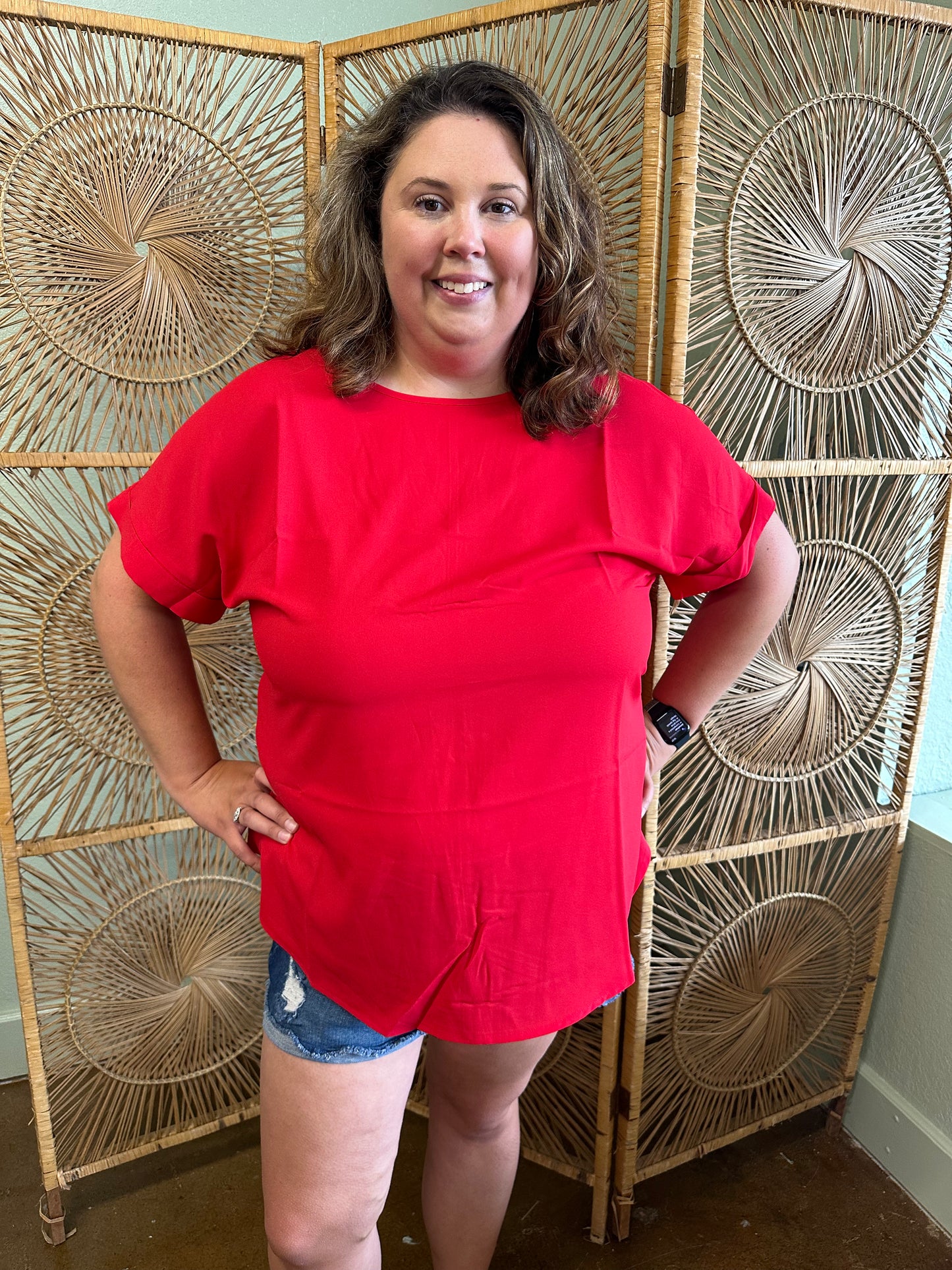 Firecracker Red Top