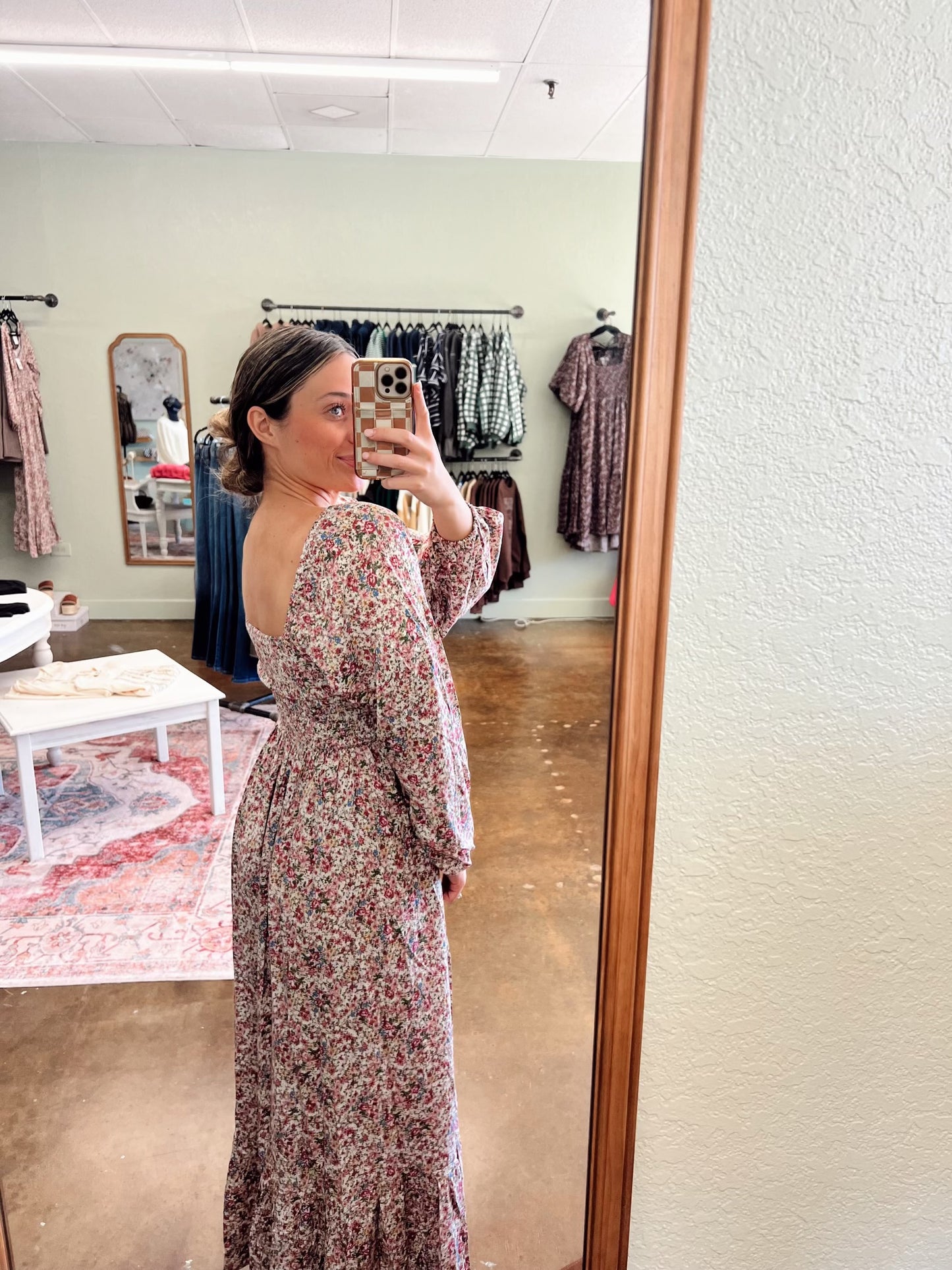 Sweet Floral Maxi Dress
