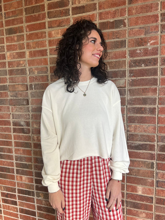Cream Crewneck