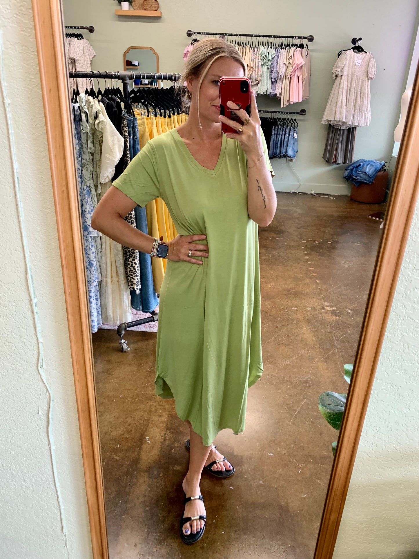 Kiwi Tee Dress