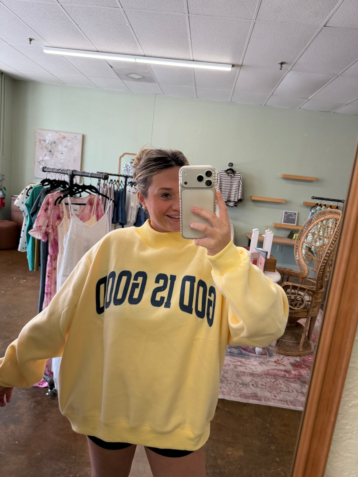 Jesus Reversible Mockneck
