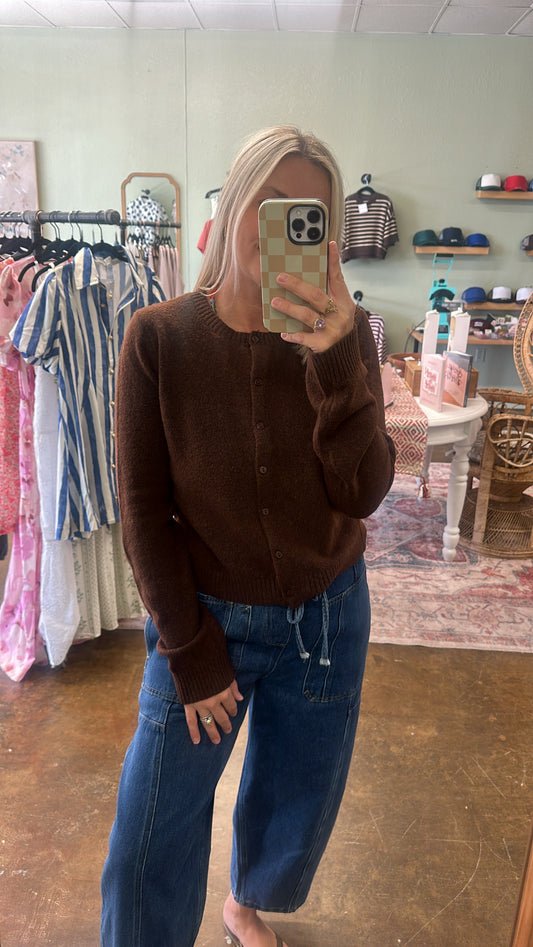 Brown Cardigan