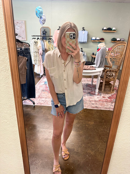 Bea Button Up