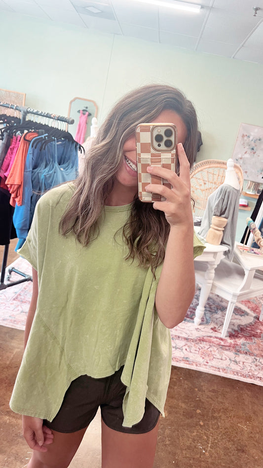 Spring Green Top