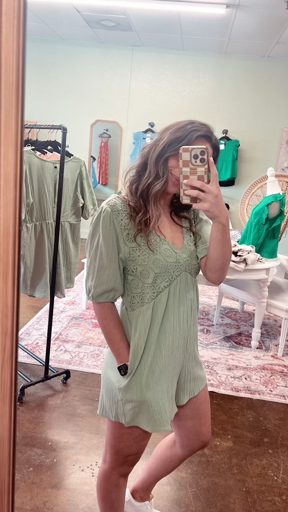 Mint Romper