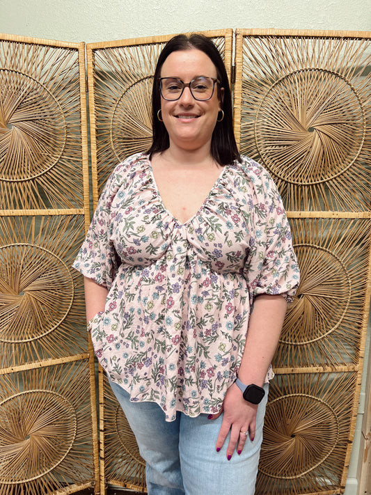 Rowan Floral Top