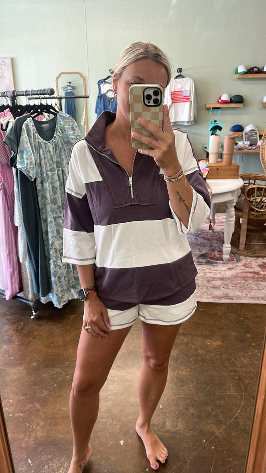 Half Zip Set