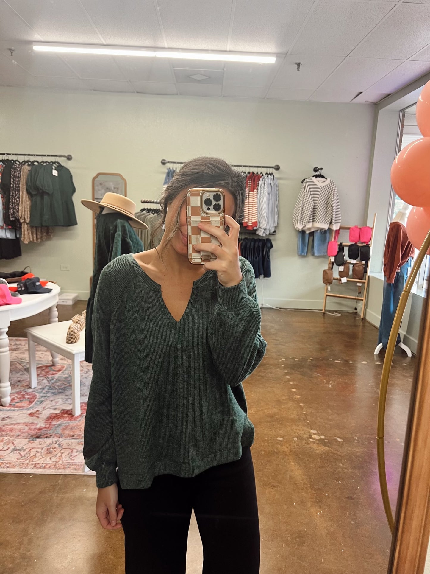 Raglan Knit Top