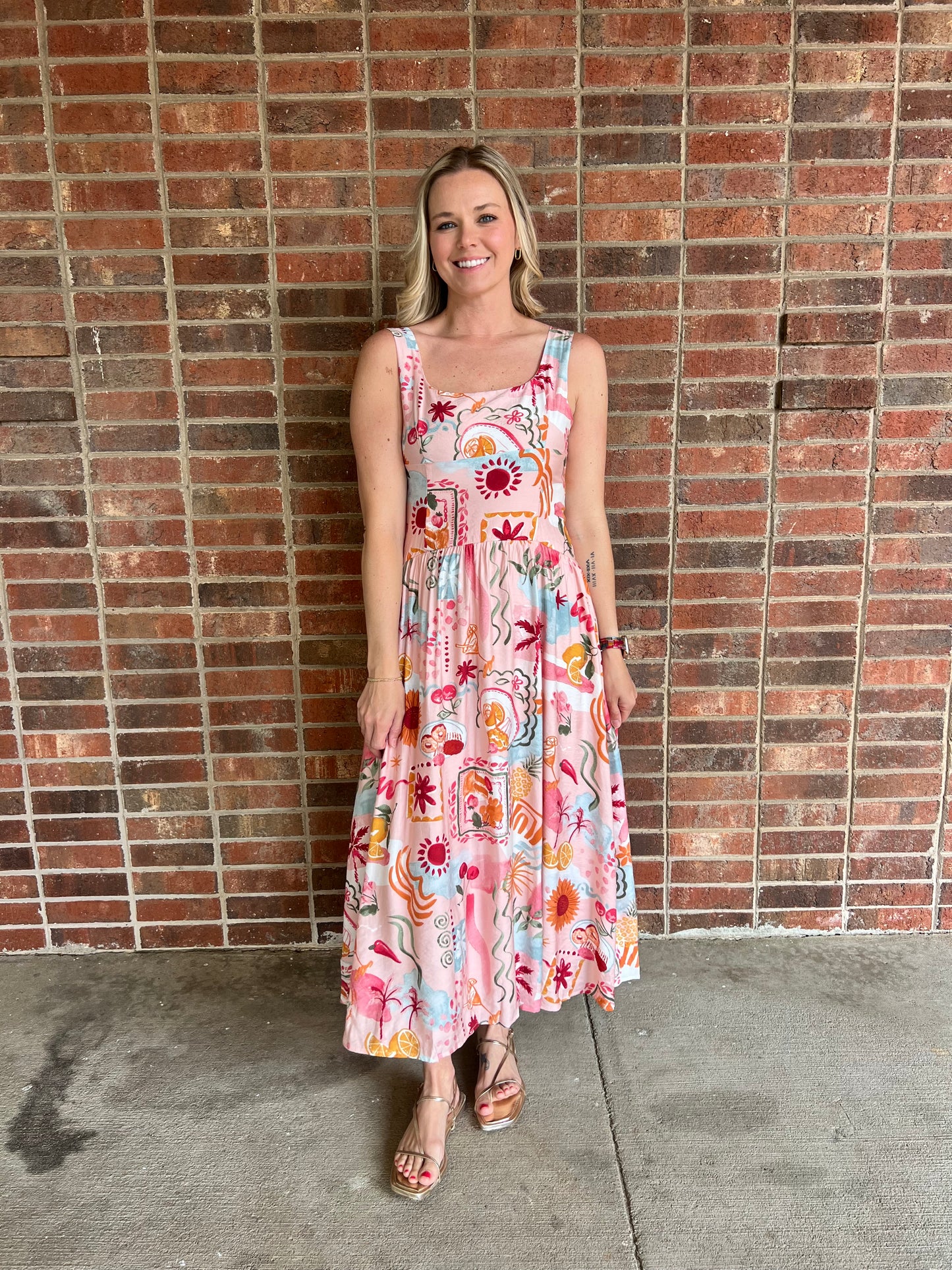 Summer Print Dress