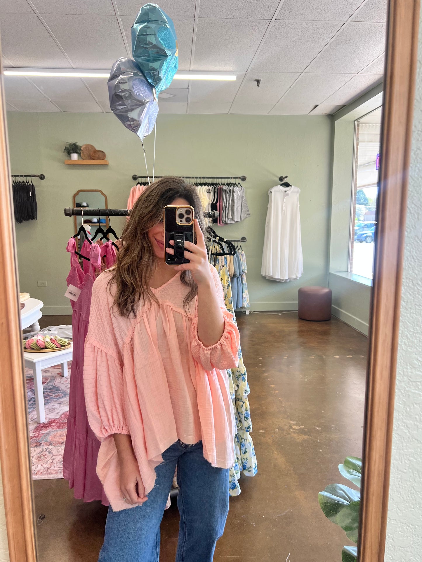 Natalie Top - Peach