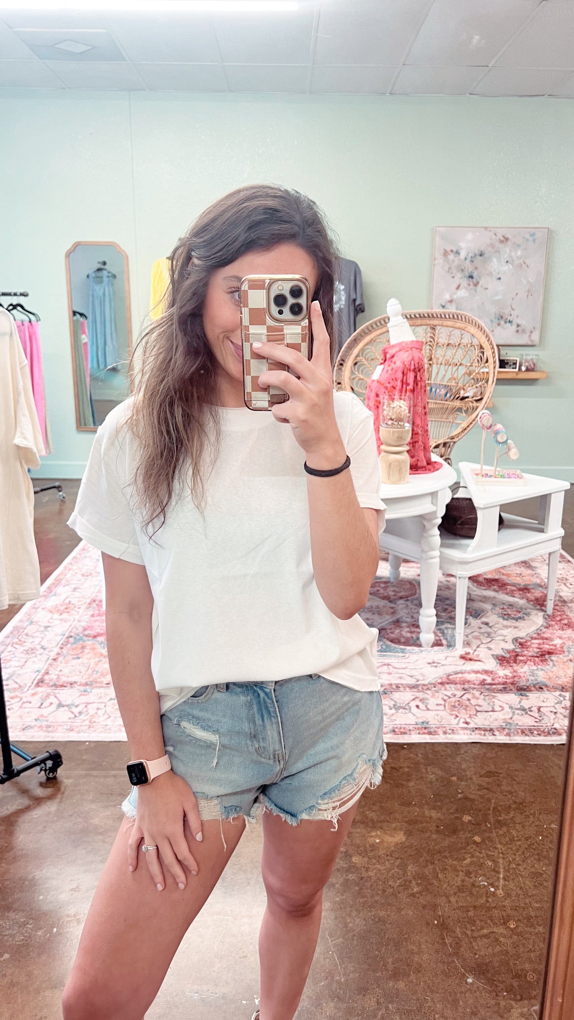 White Mali Tee