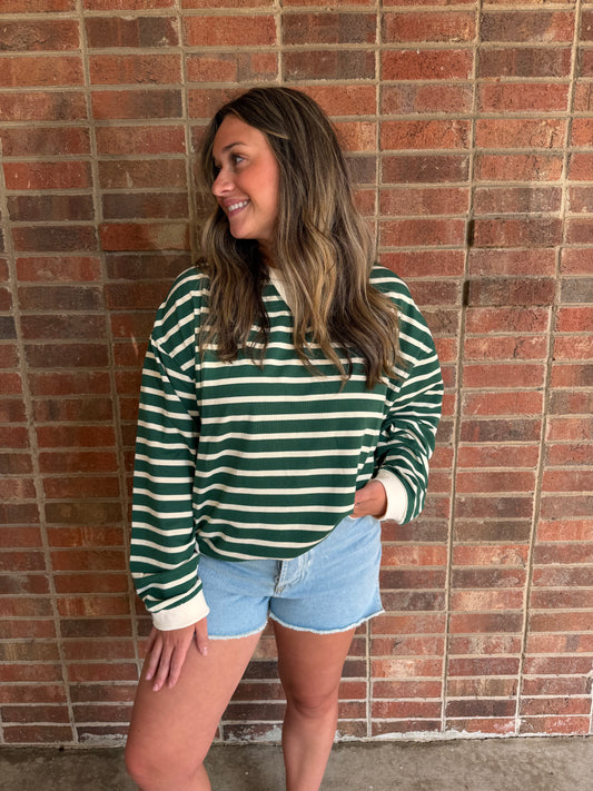 Kelly Striped Pullover