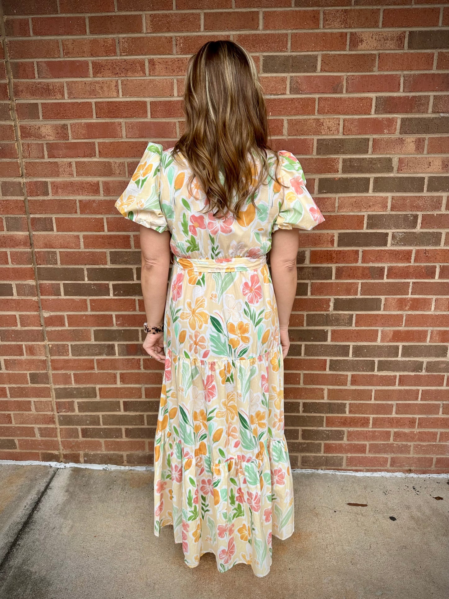 Iris Floral Maxi Dress