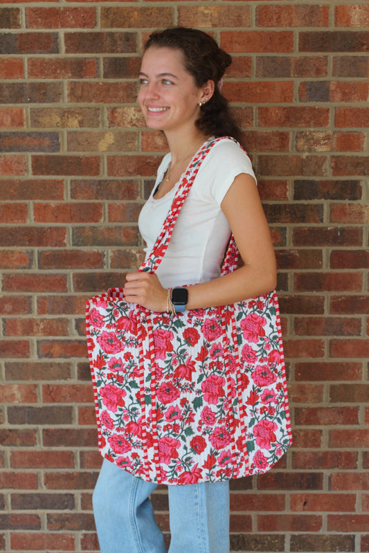 Poppy Tote Bag