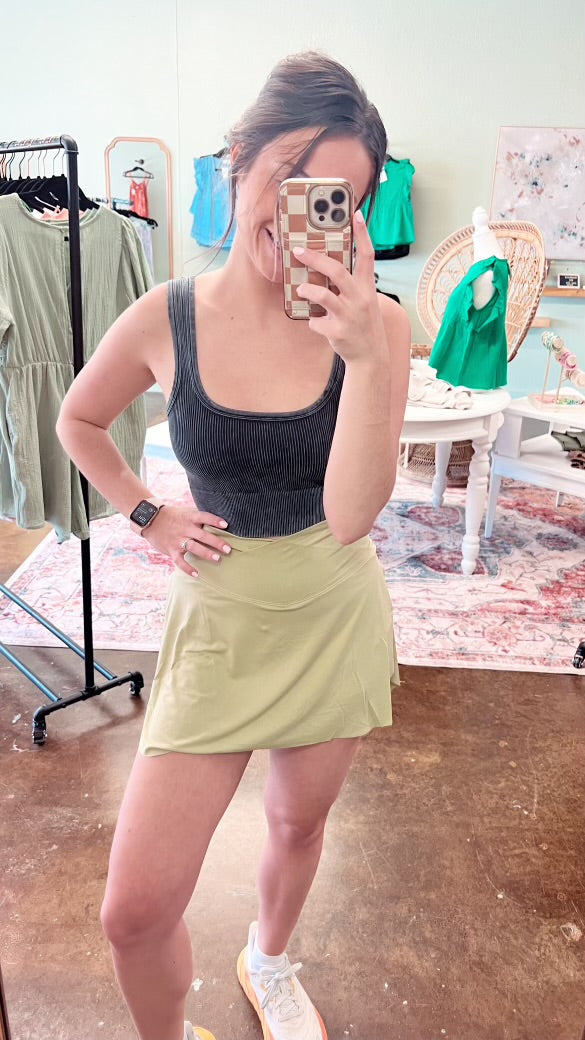 Sage Active Skirt