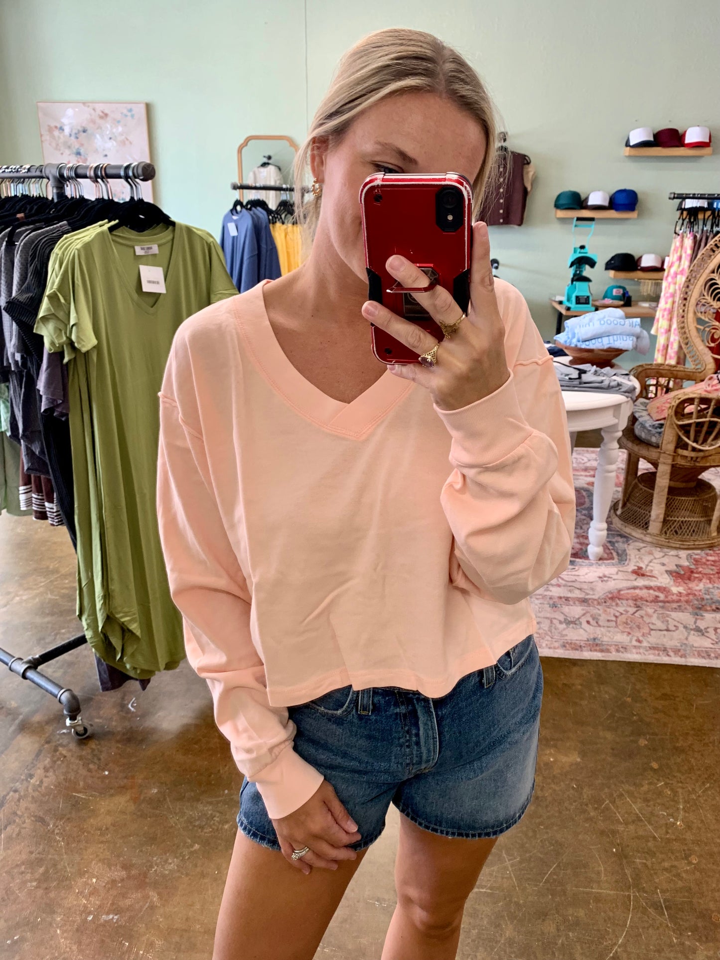 Peach Tee