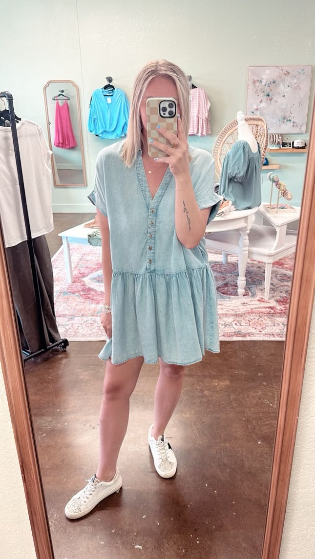 Denim Tunic Dress
