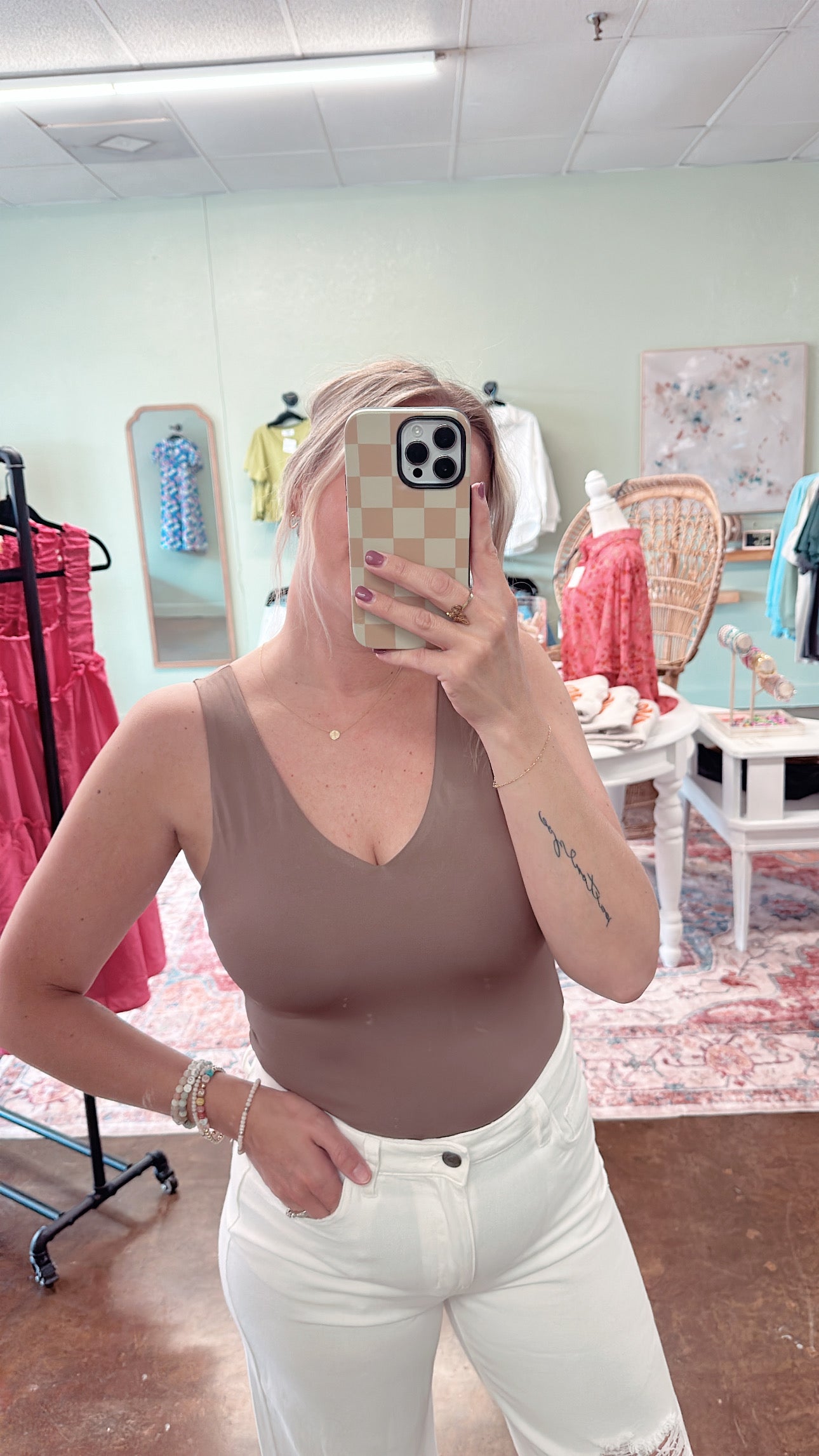 Taupe Bodysuit