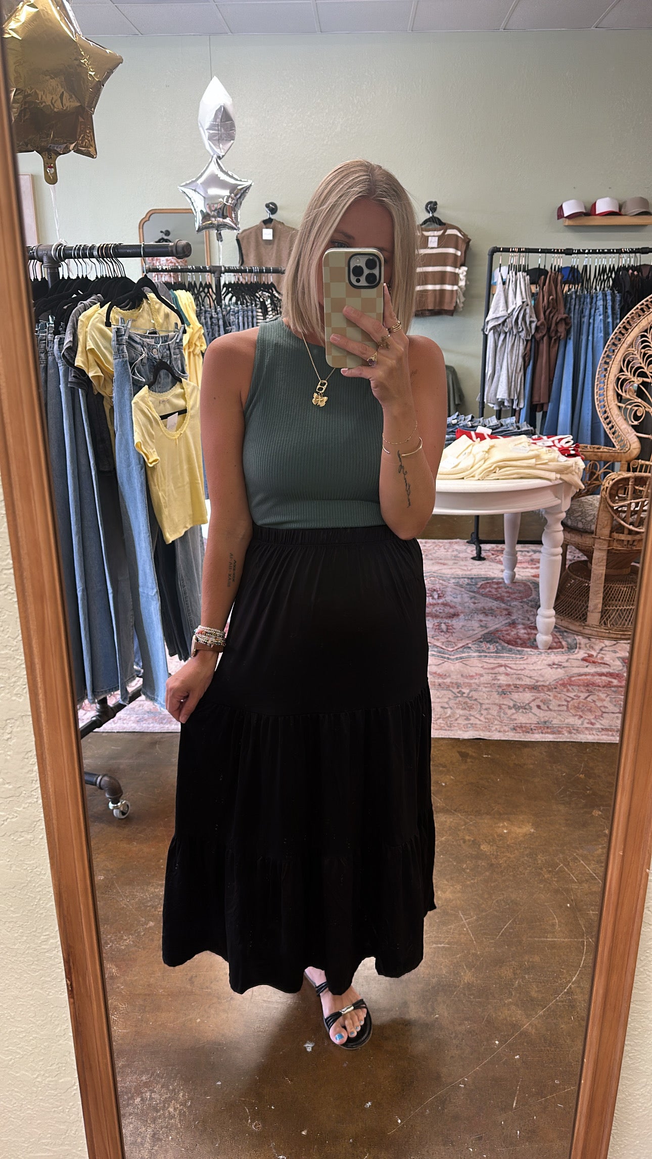 Mamie Midi Skirt