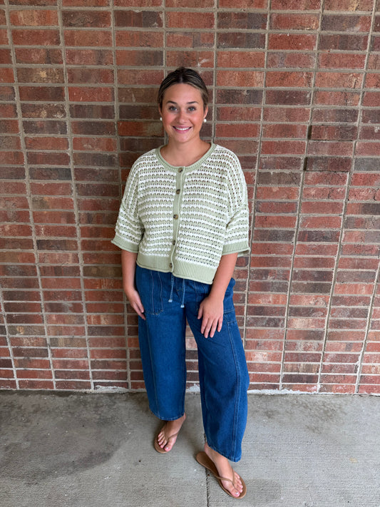 Olive Cardigan