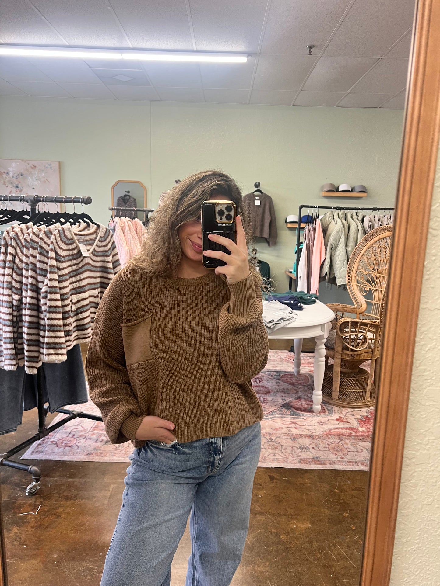 Camel Sweater