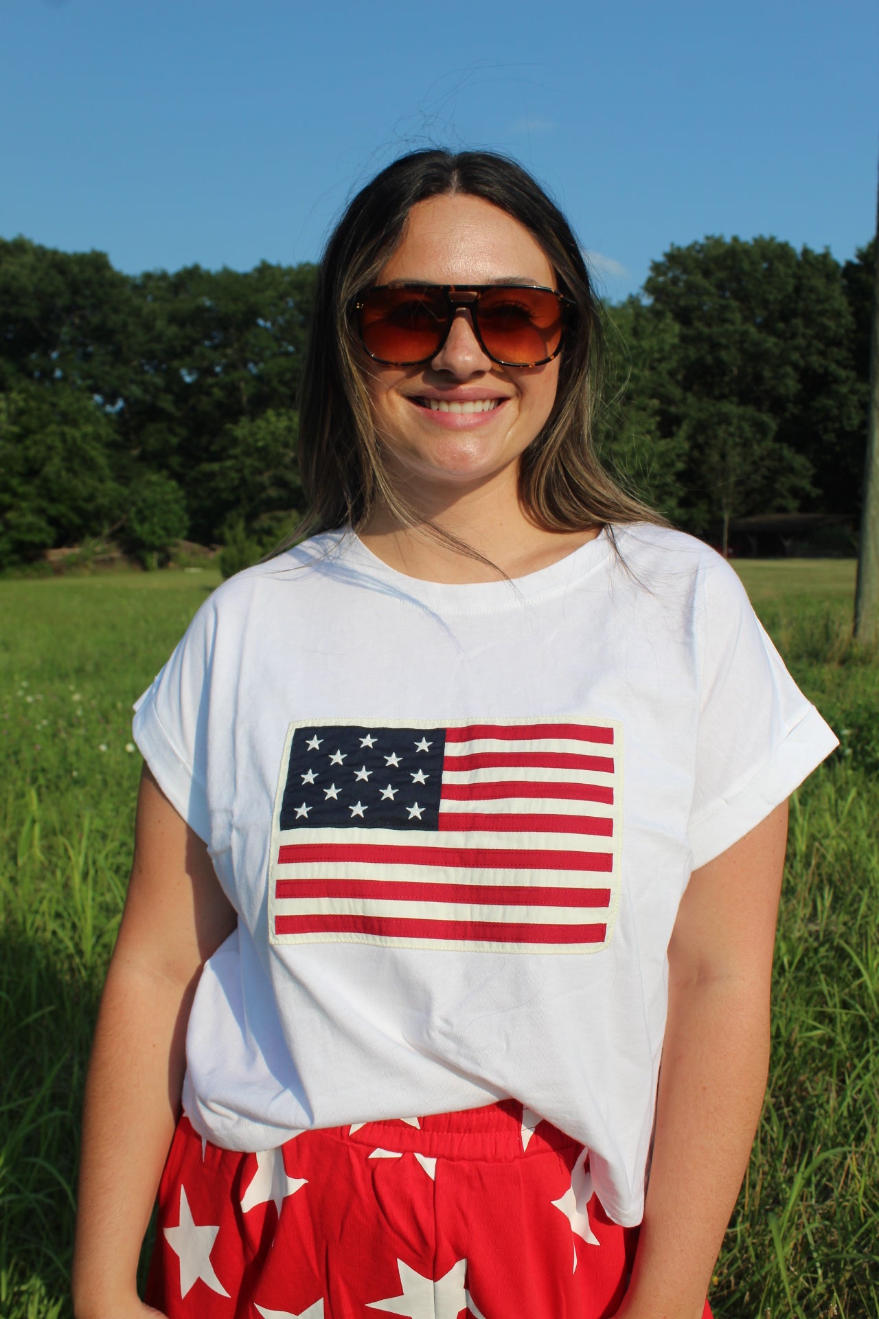 American Flag Tee