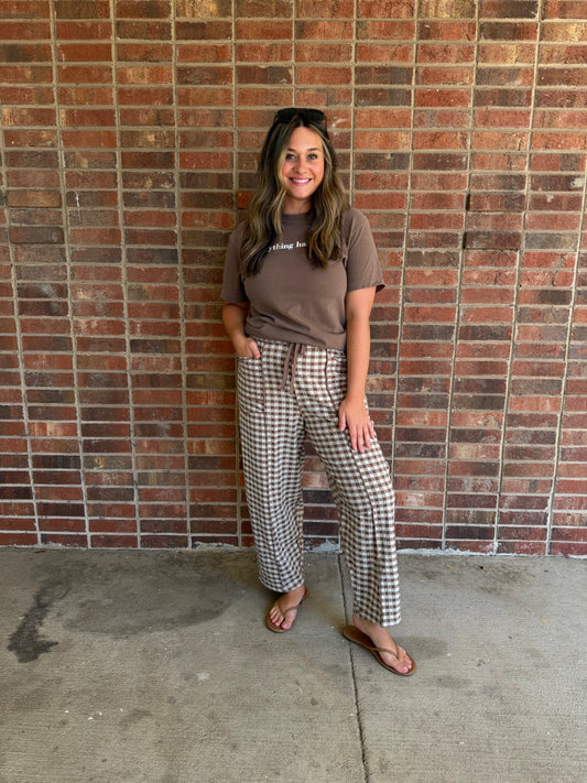 Gia Gingham Pants