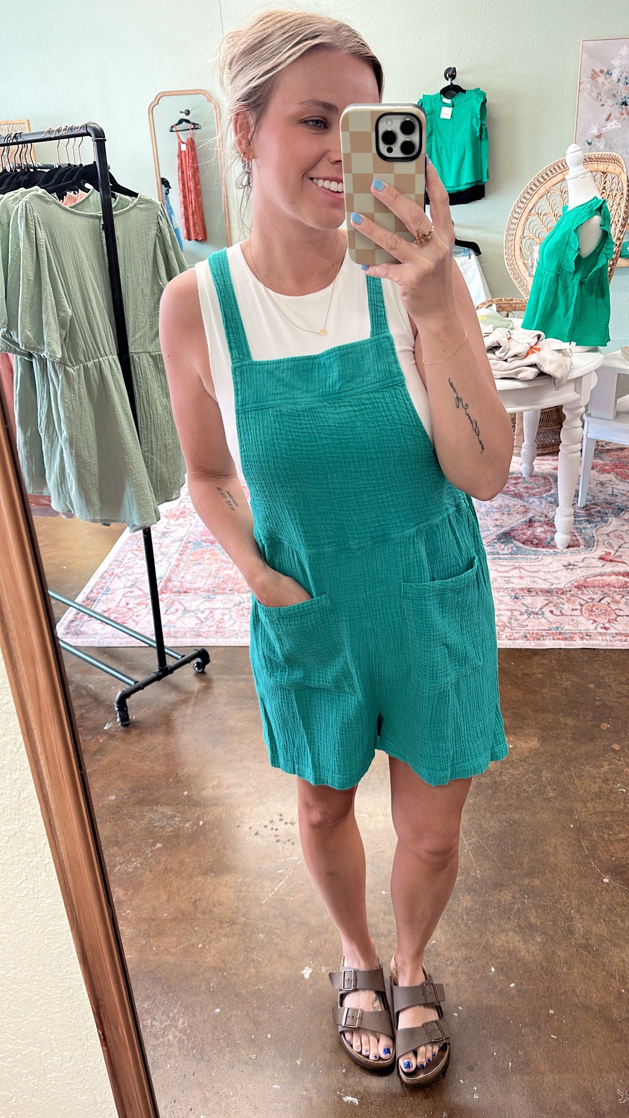 Tasty Teal Romper