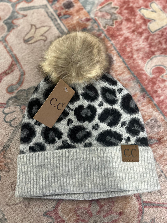 Leopard C.C. Beanie