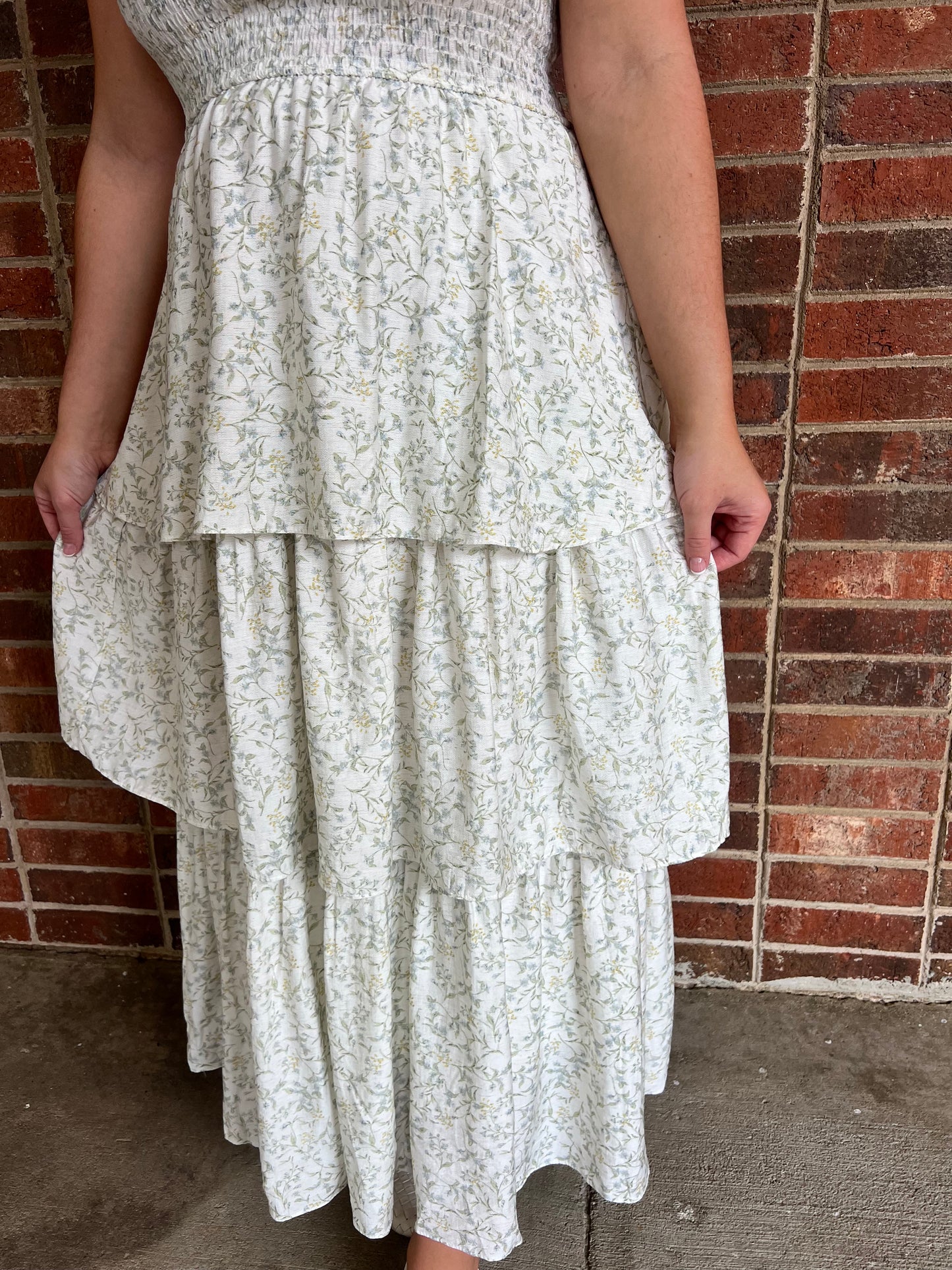 Floral Ruffle Dress